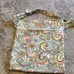 Floral Paisley Crossbody Bag